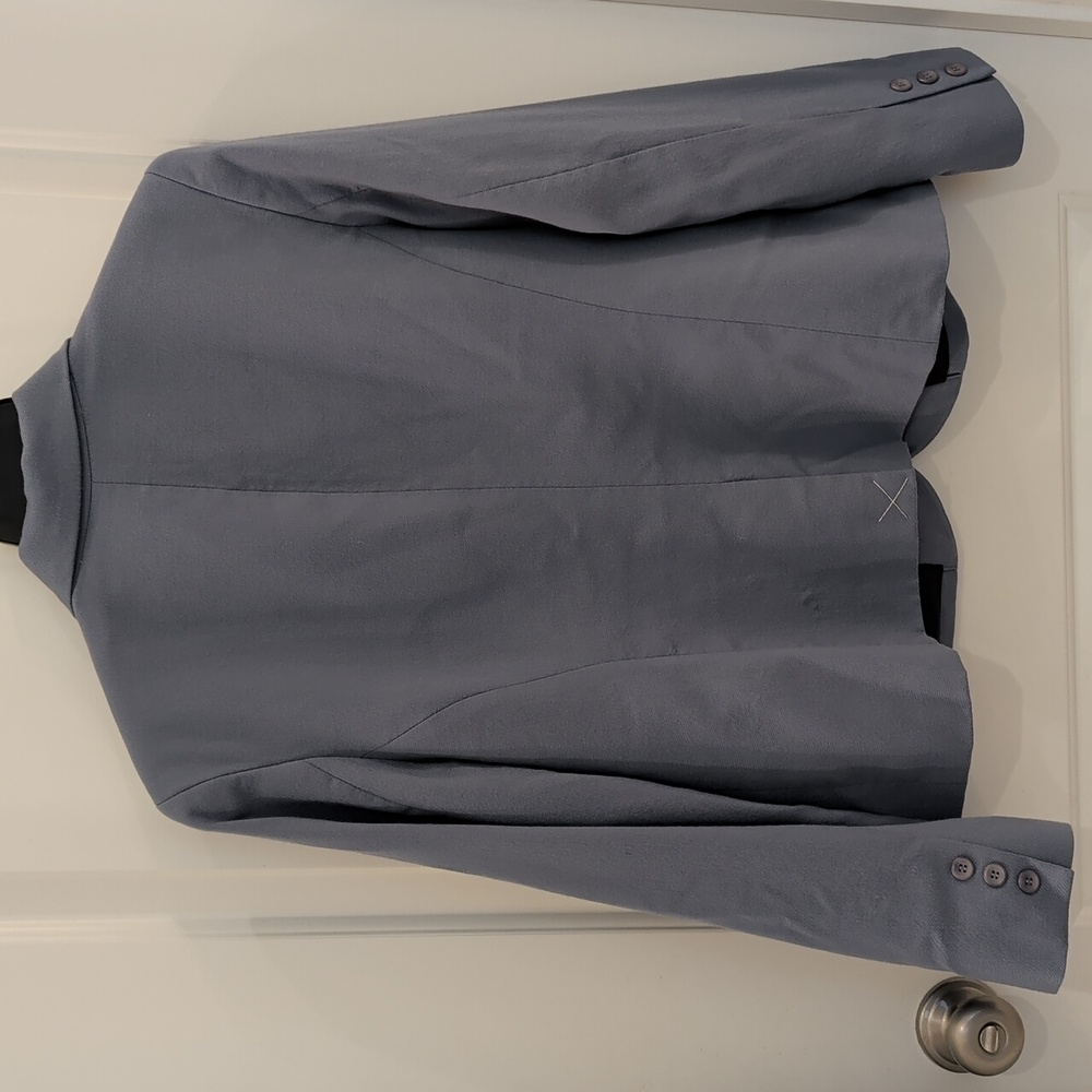 Pendleton Gray Blue Wool 2 Button Single Breasted… - image 2